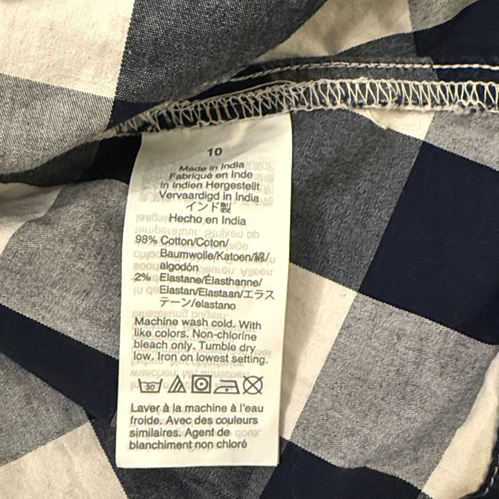 J. Crew Buffalo check shirt dress - Picture 10 of 13